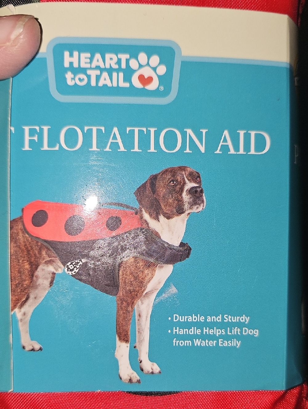 Heart To Tail Pet Flotation Aid - Picture 2 of 5